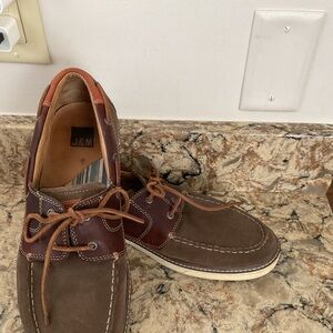 Johnston and Murphy Brown Leather Boat Shoes size 13 Like New